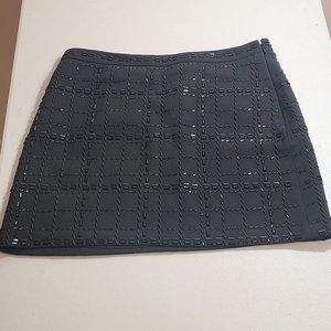 NWT Michael Kors Black Skirt Women Sz 8 MSRP 275